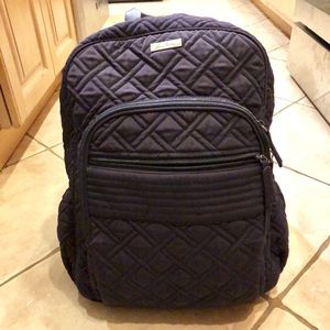 Navy Blue Vera Bradley Backpack